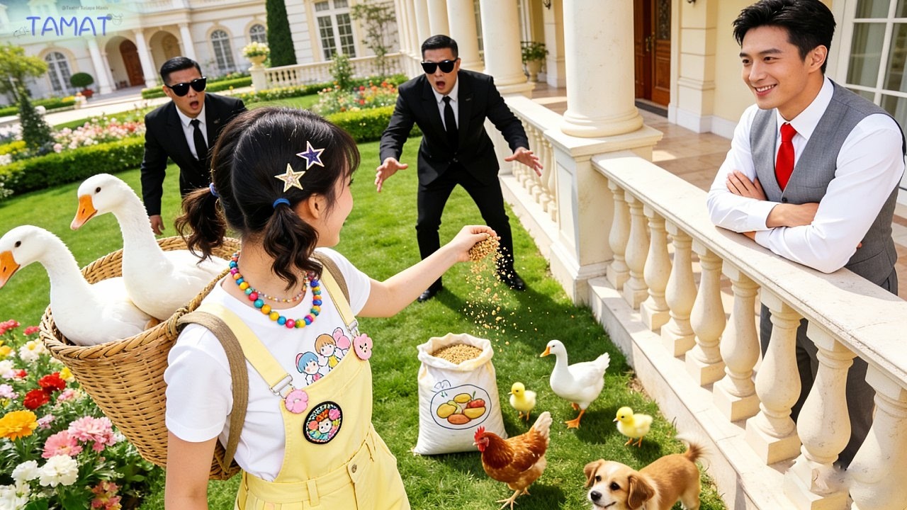 CEO tak pernah senyum seumur hidup!Gadis desa pelihara ayam di tamannya—dia akhirnya tersenyum!