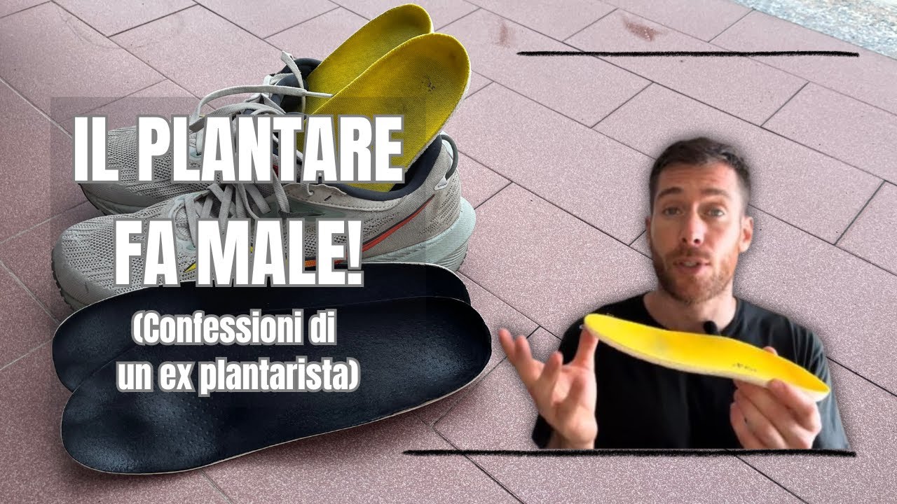 I PLANTARI nelle scarpe da CORSA: SI o NO? La MIA esperienza tra INFORTUNI e esperimenti.
