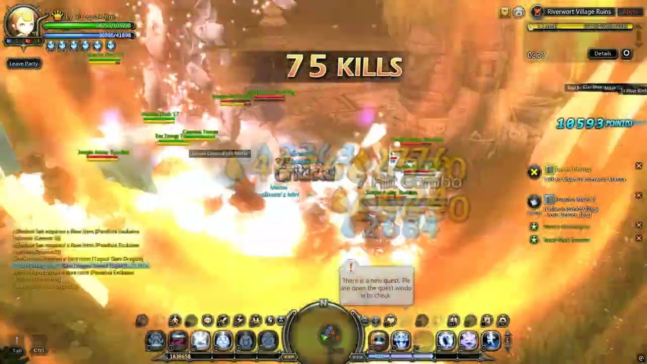 DN Classic Dungeon Series - LZ Riverwort Ruins Abyss (Shooting Star Solo)