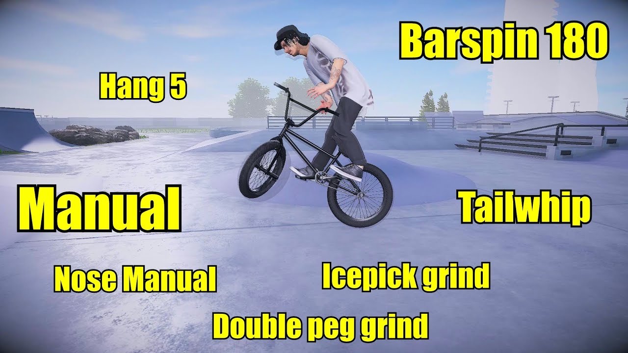 PIPE  bmx streets Как Делать Трюки