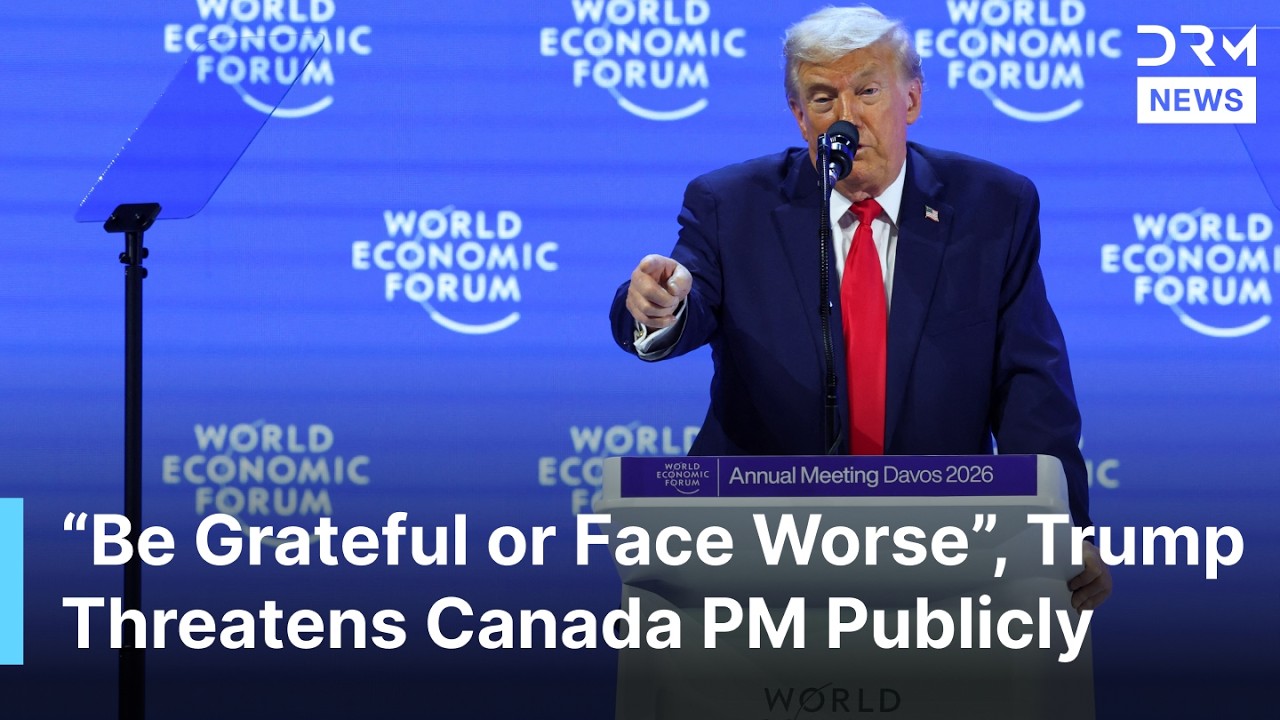 'Be Grateful or Face Consequences', Trump Threatens Canada’s PM Carney After Historic Speech | AC1G