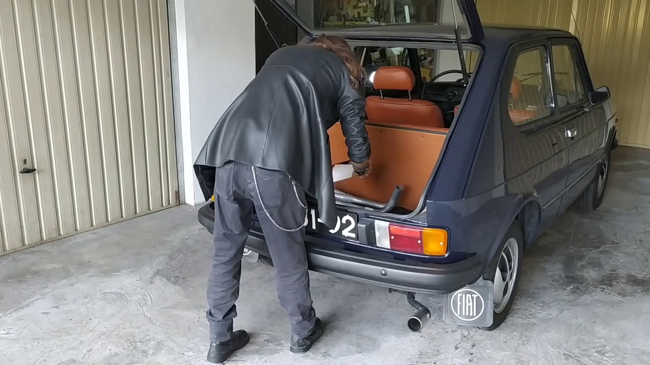 New Abarth exaust on my Fiat 127