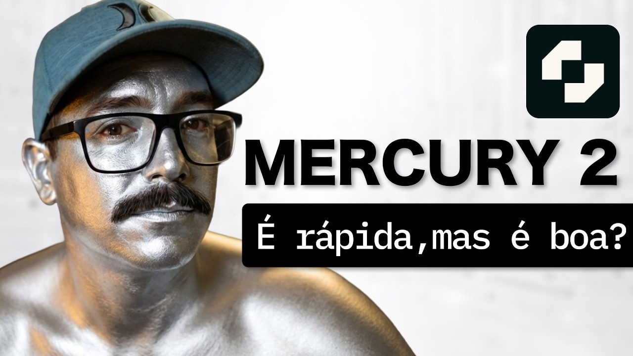 Mercury 2, a LLM mais RÁPIDA do mundo (é ASSUSTADOR)