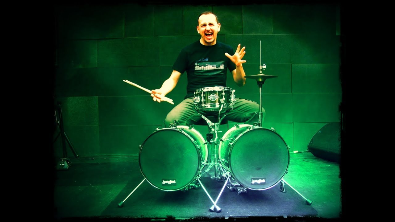 Jungle DnB Drumming with Sonor Trash Snare