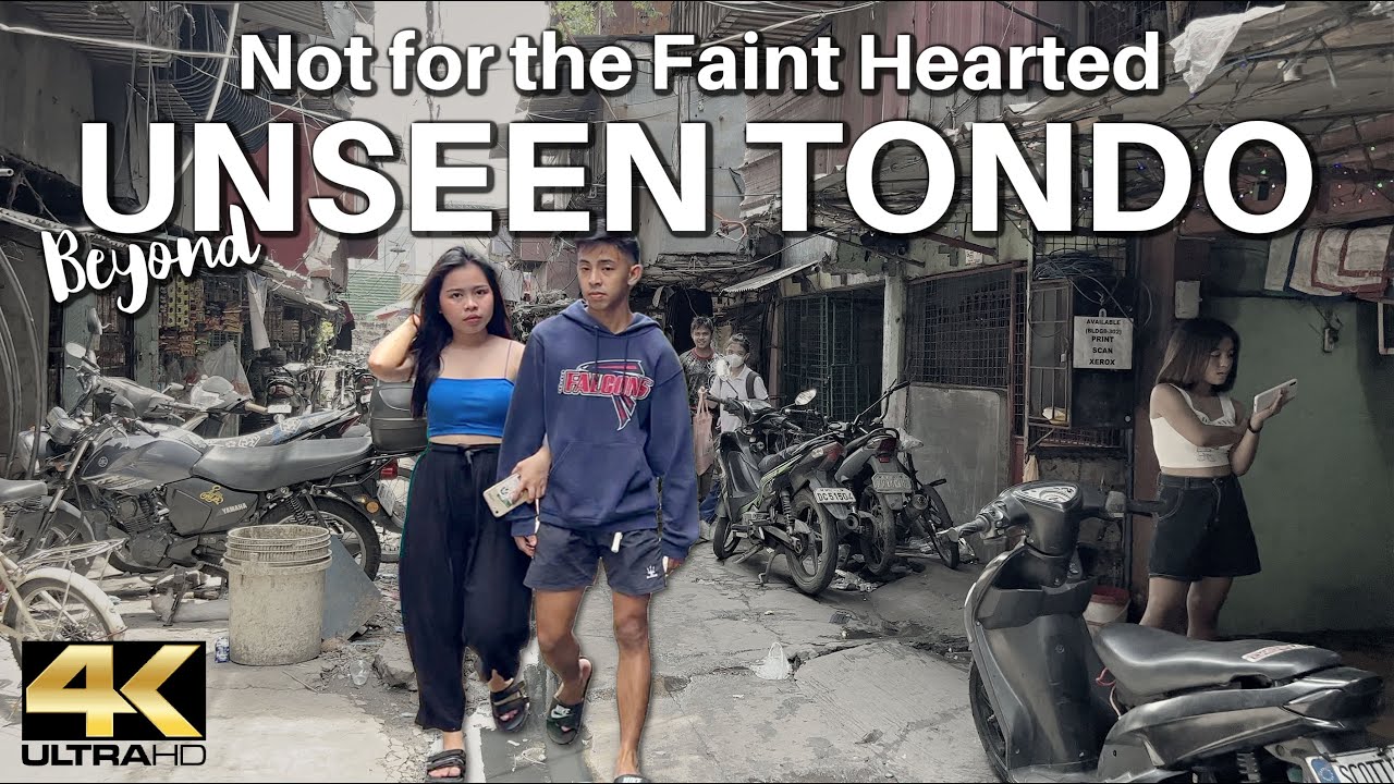 Eye Opening Walk in Vitas Katuparan Tondo Manila Philippines [4K]