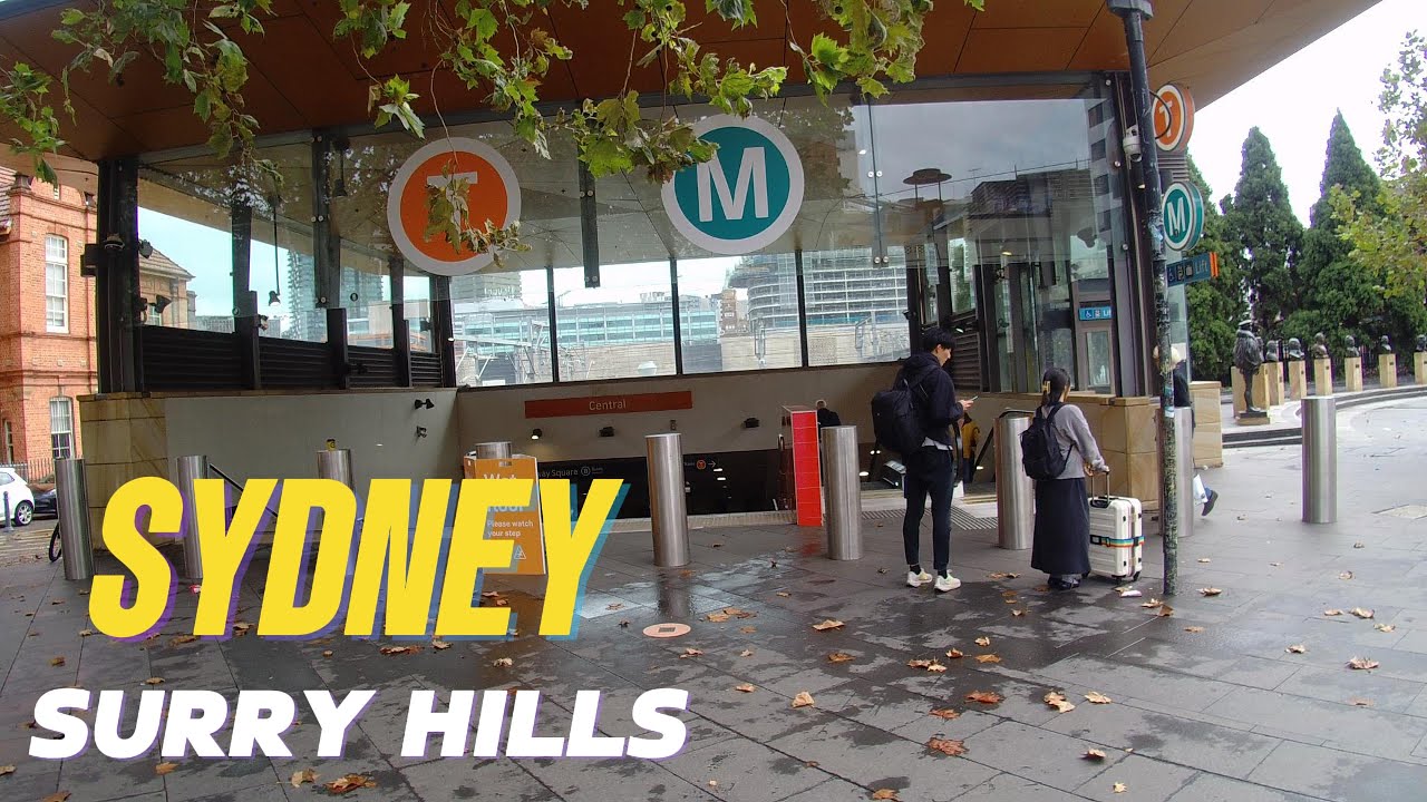 Australia Sydney Walking Tour - Surry Hills April 2025 | 뚜벅이와 시드니 걷기 | 4K