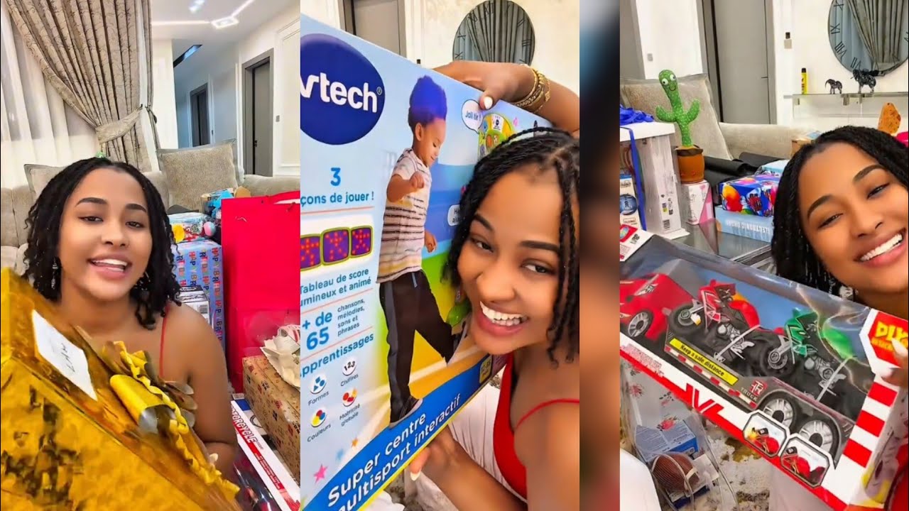 Vlog ouverture cadeaux de Aïcha Rassoul Gning