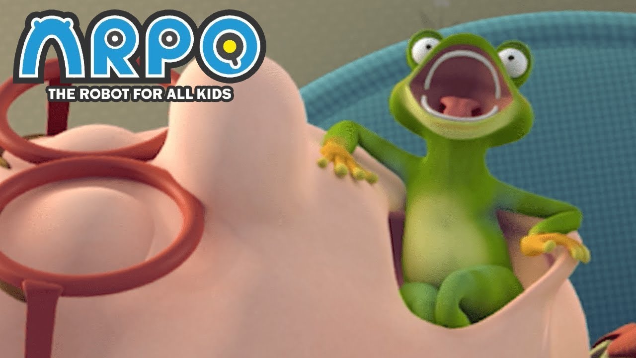 ARPO The Robot For All Kids - Frog In Your Throat | | Videos For Kids