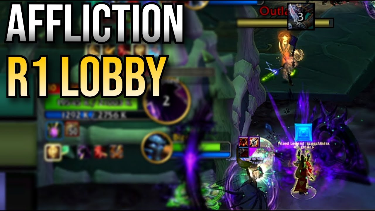 WARLOCK ROT, ENDLESS PAIN | 2837 MMR R1 LOBBY | AFFLICTION PvP