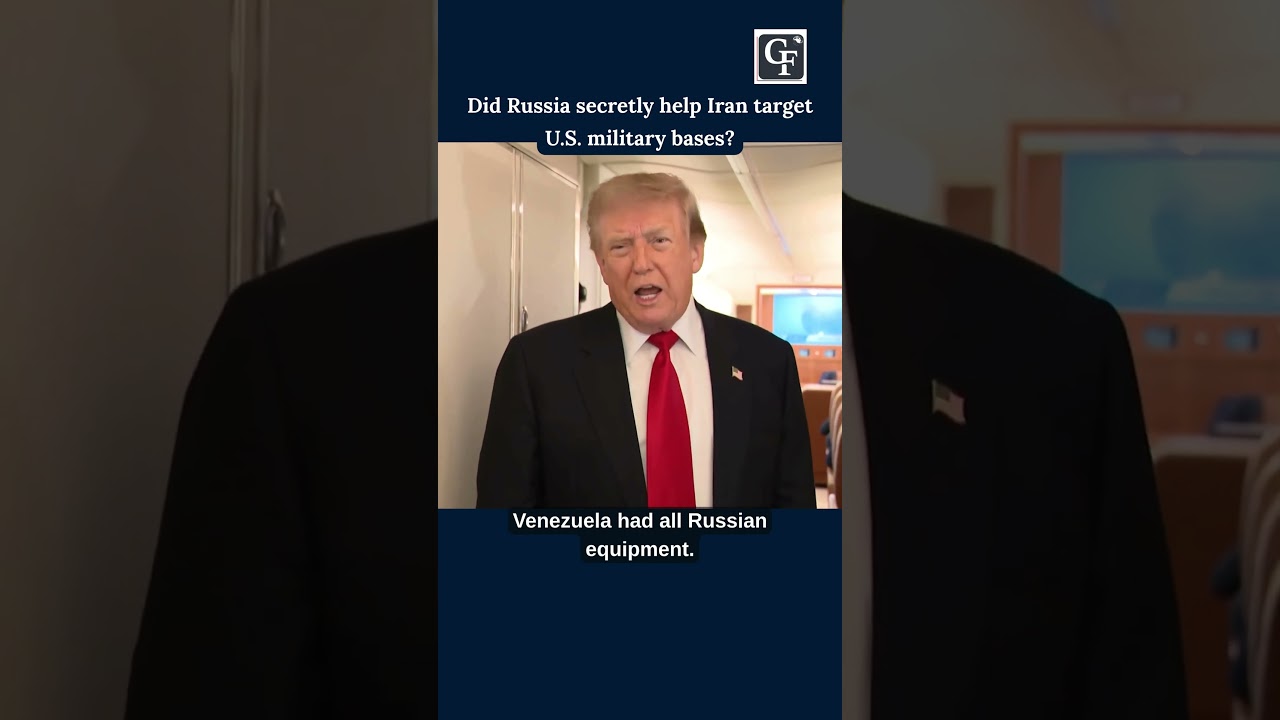 Trump Reacts to Claims Russia Helped Iran Target U.S. Bases