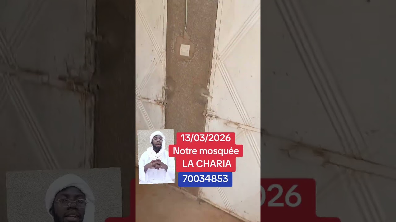 Oustaz Berthé, Notre mosquée LA CHARIA