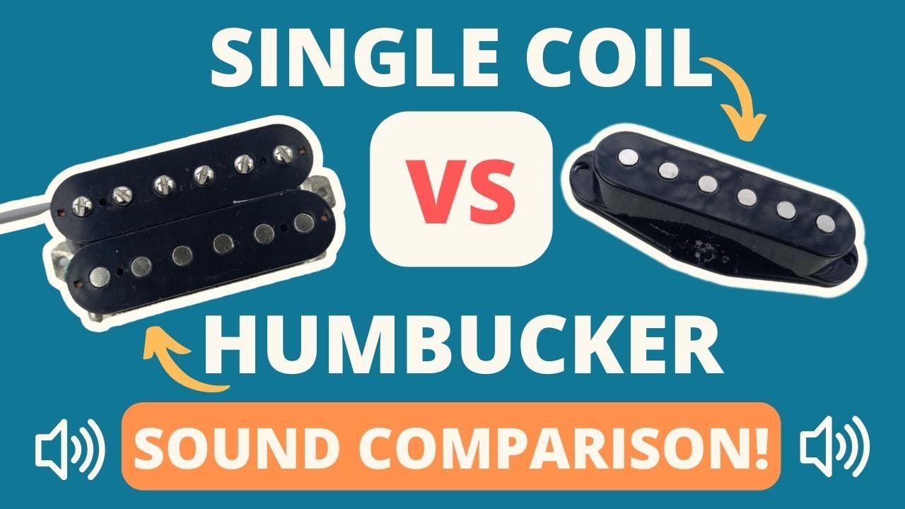 Single Coil vs Humbucker (Pickup Sound Comparison!)
