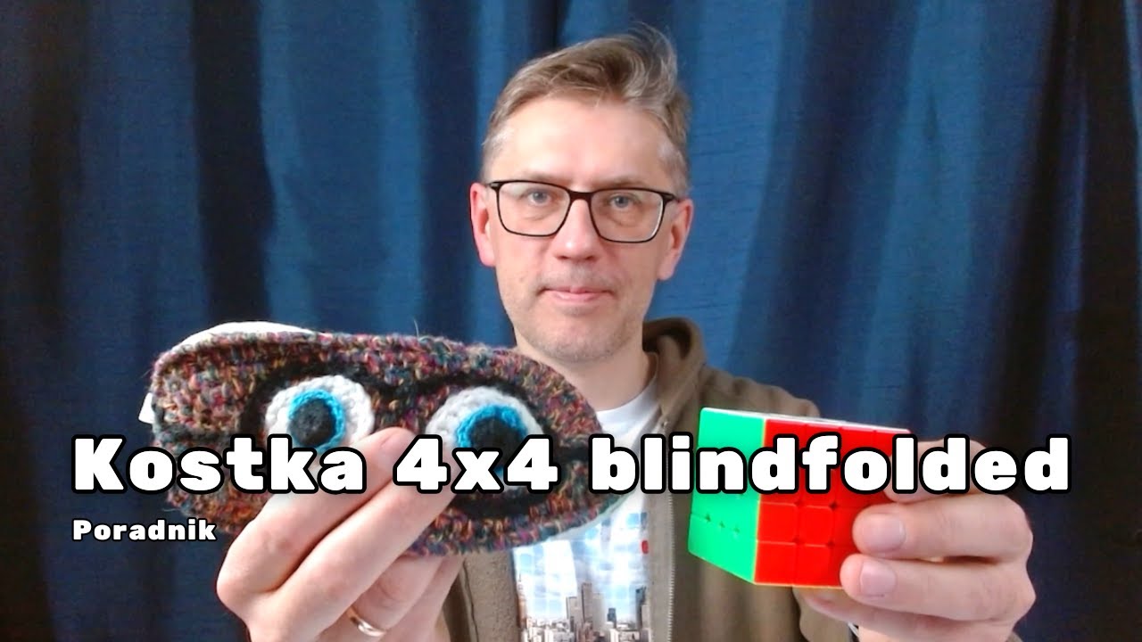 Jak ułożyć kostkę 4x4 bez patrzenia || Poradnik