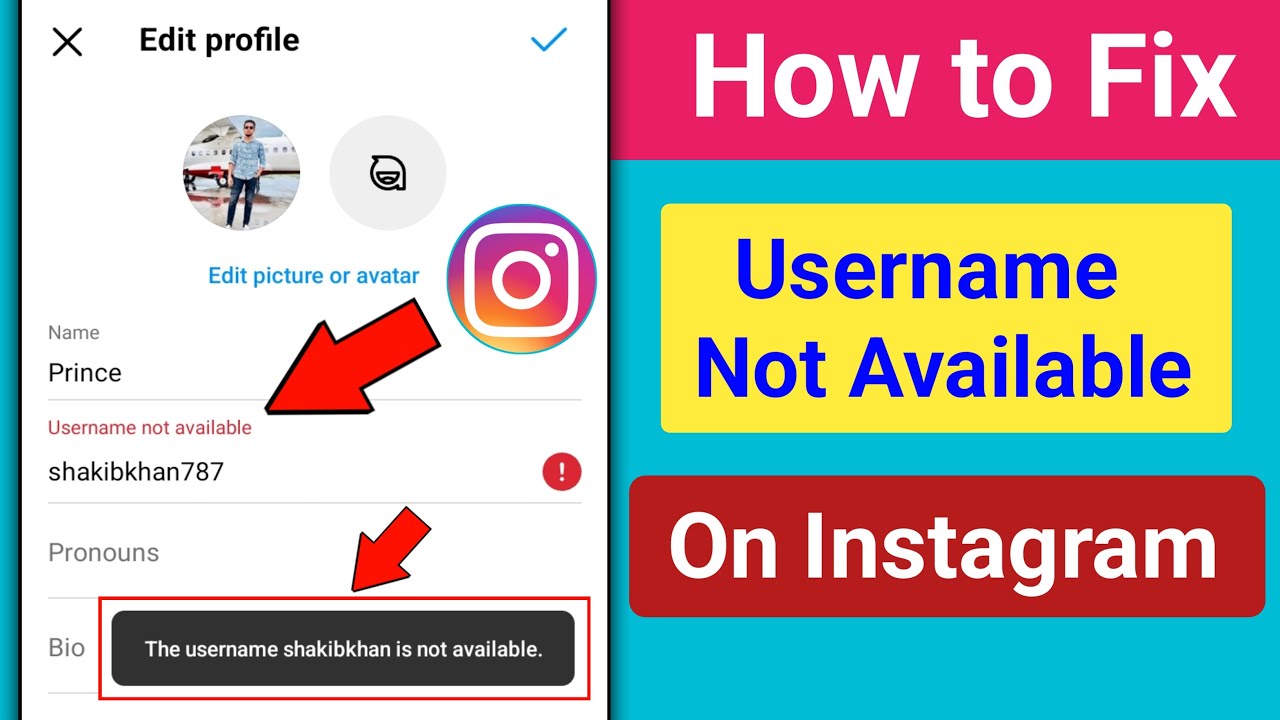 How to Fix Instagram Username Not Available Problem। Instagram The Username is Not Available Problem