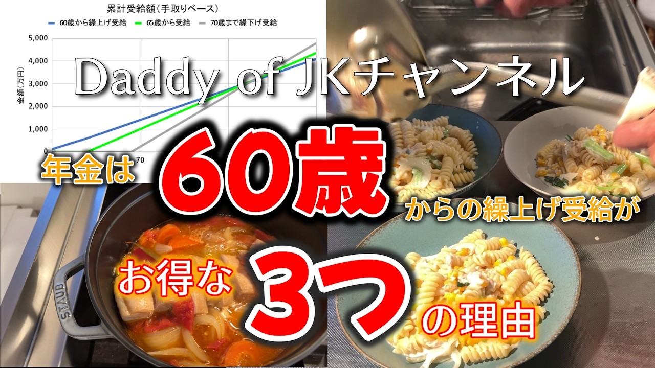 年金は60歳からの繰上げ受給が絶対お得！