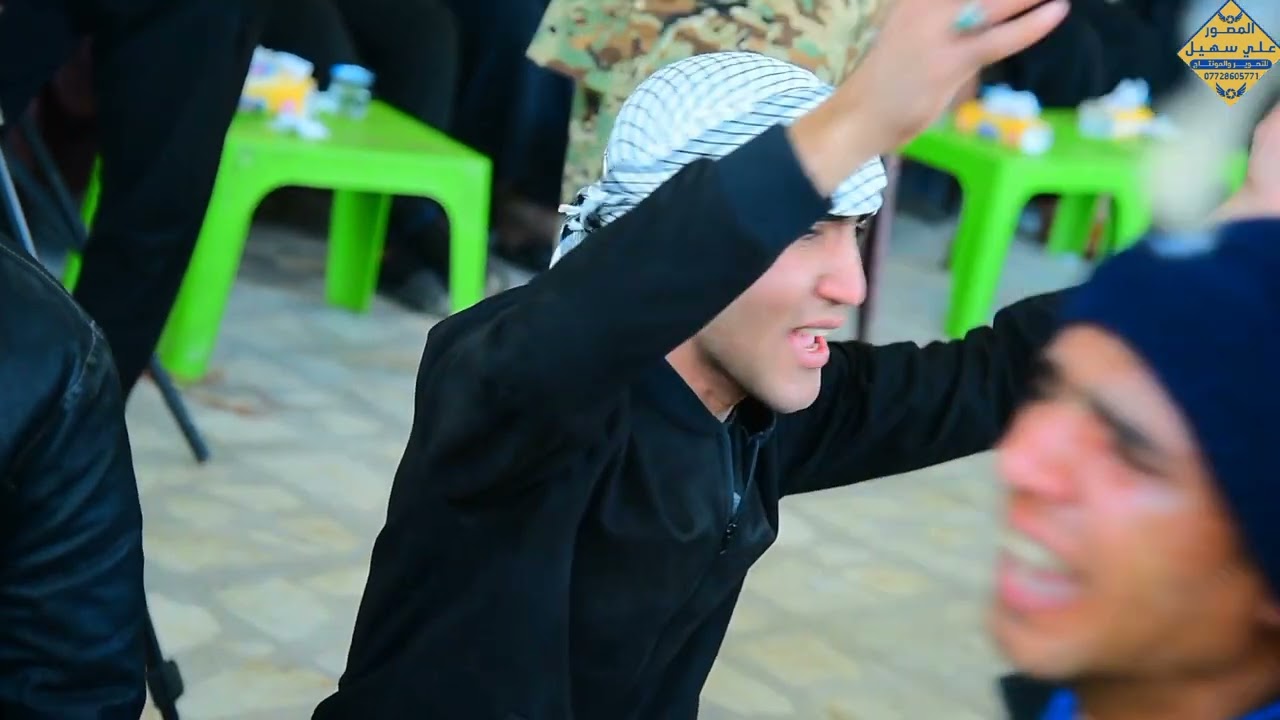 ثالث المرحوم يحيى فالح بحضور الناعي محمد العكيلي تصوير علي سهيل