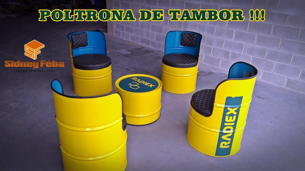 POLTRONA DE TAMBOR.