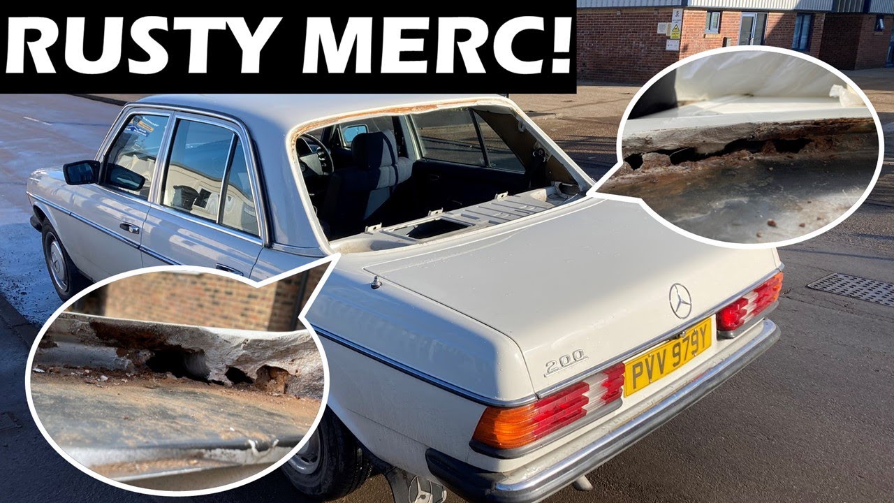 RUST On My Mercedes W123!