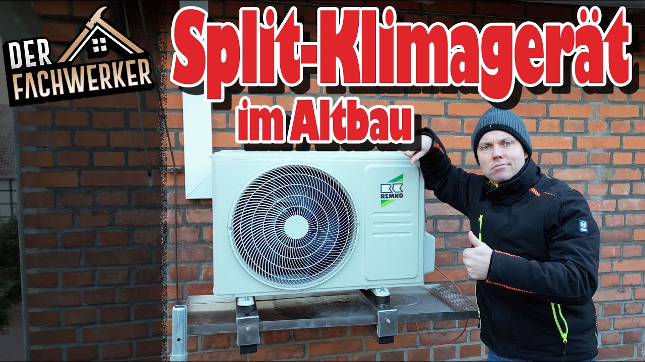 Der Einbau meiner neuen Split Klimaanlage (so gehts im Altbau)