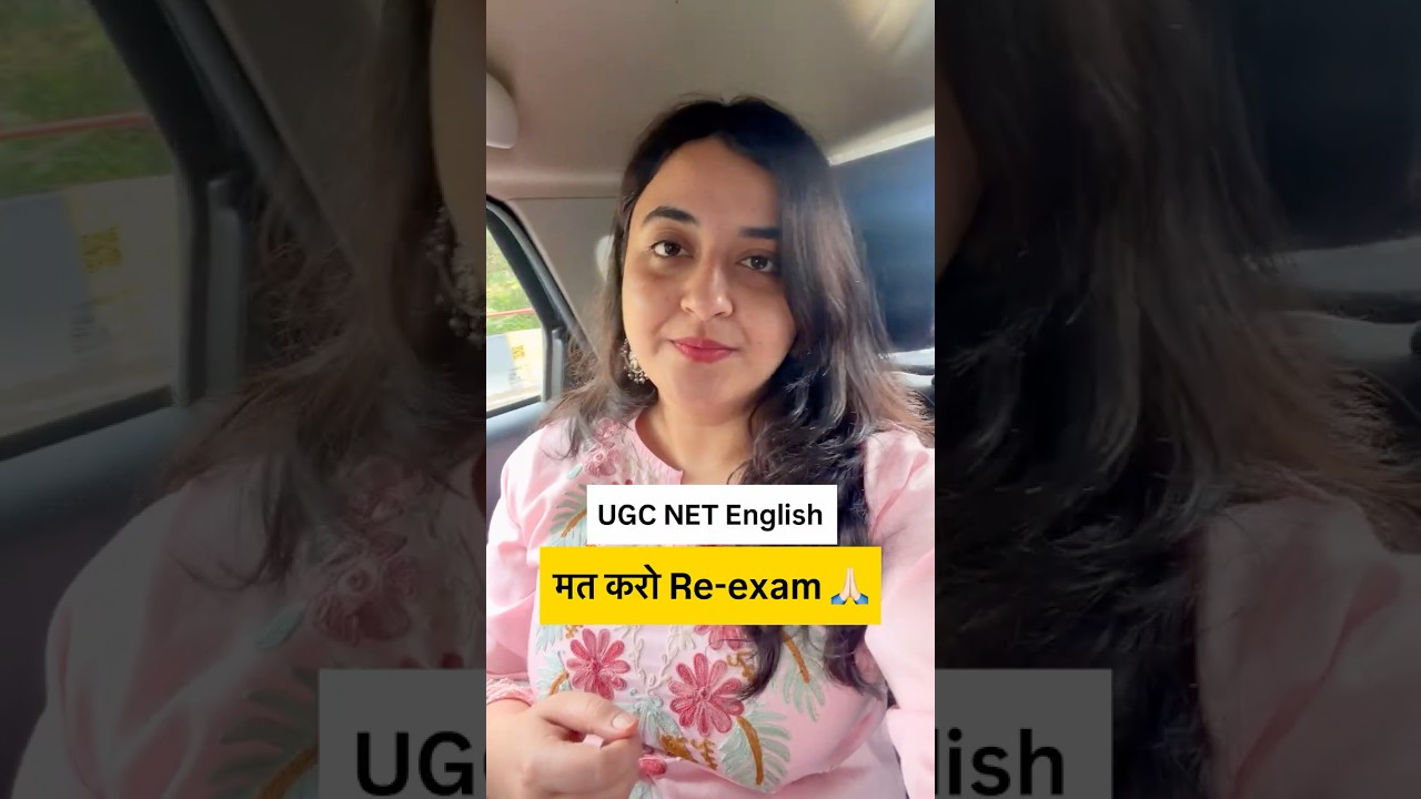 Ma&rsquo;am भी नहीं चाहती Re-Exam, UGC NET English Re-Exam Update #ugcnetadda247 #ugcnetenglish #ugcnet
