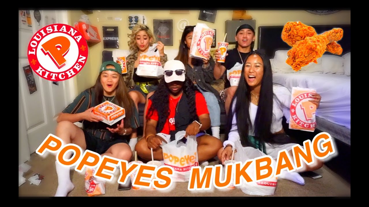 POPEYES MUKBANG !!!