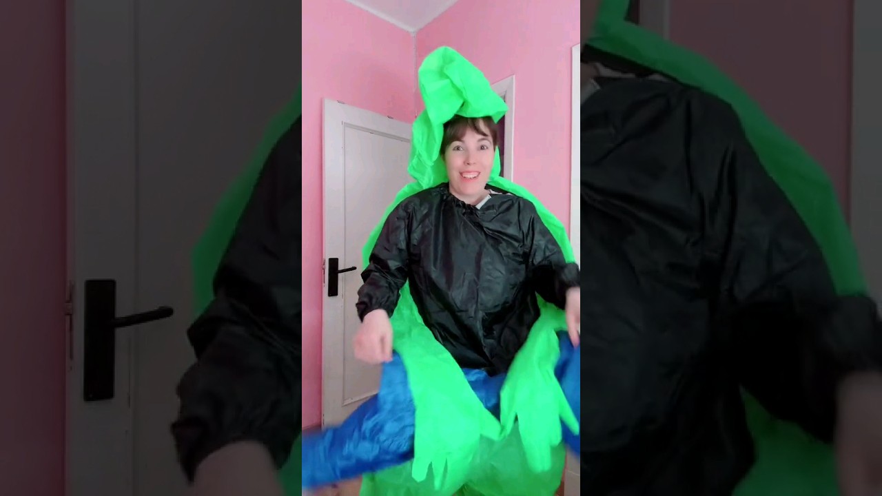 Traje de alien&iacute;gena inflable 🔥