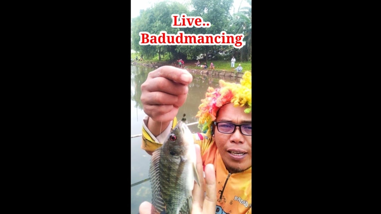 Badud Mancing live spot situ gintung! #mancingikan #mancingnila #mancingmania 