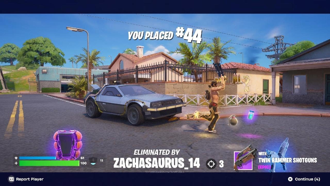 Fortnite Battle Royale ( Zero Build) 4k 60fps gameplay (Fortnite chapter 7 )
