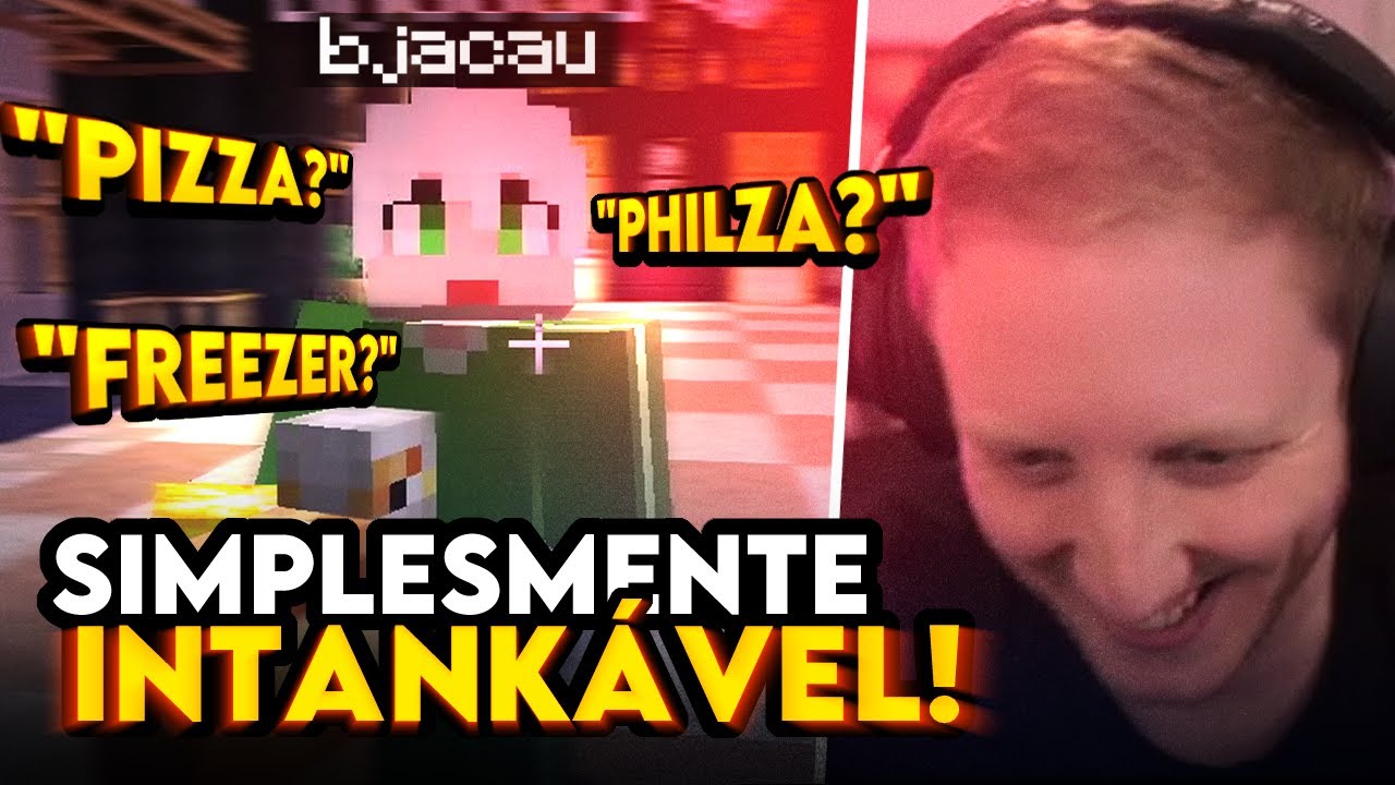 PHILZA QUEBROU COM O ACAU ERRANDO SEU NOME KKKKKKK - QSMP