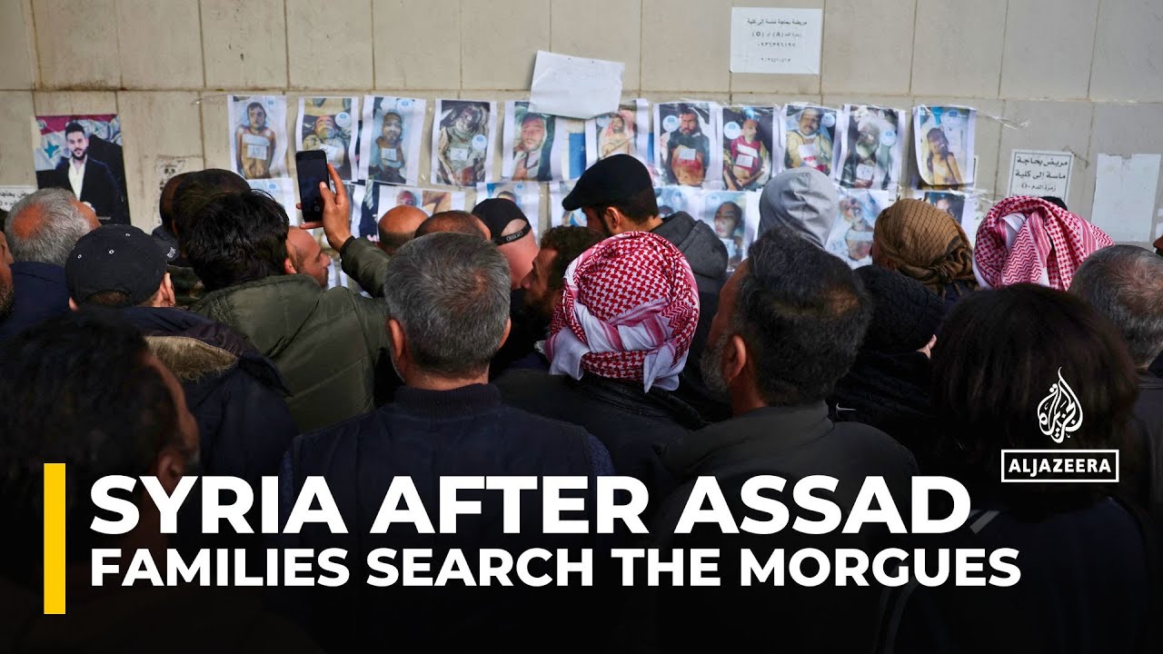 ‘Painful scenes’ unfolding in front of Al Mujtahid Hospital morgue in Damascus