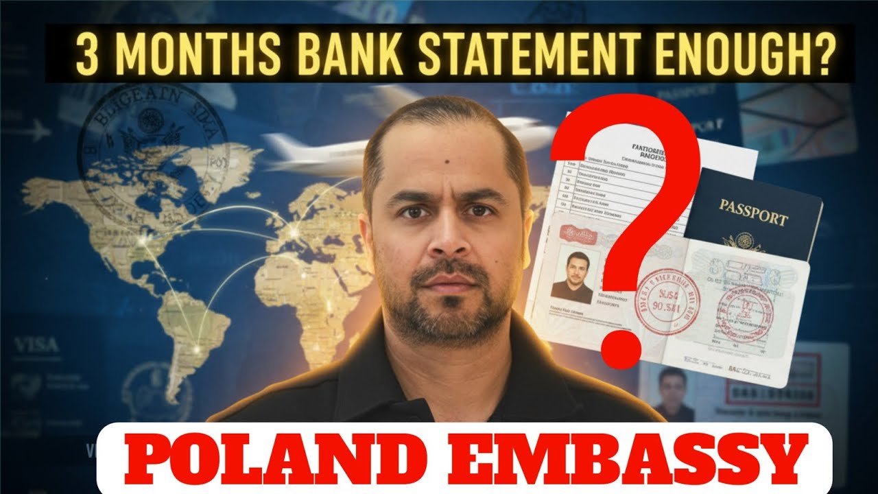 🇵🇱“3 Months Bank Statement Enough? Embassy Rules Explained | Poland Work Visa 2026”😱😱😱🇵🇱