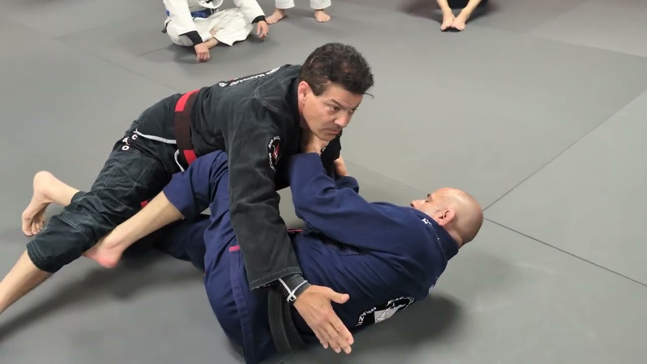 Passing with hip pressure