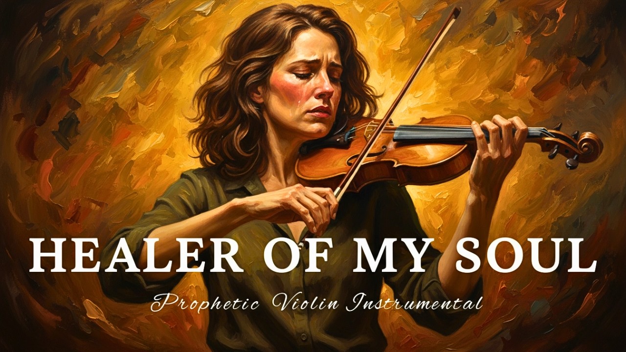 HEALER OF MY SOUL PROPHETIC VIOLIN WORSHIP INSTRUMENTAL/BACKGROUND PRAYER MUSIC WITH BIBLE VERSE