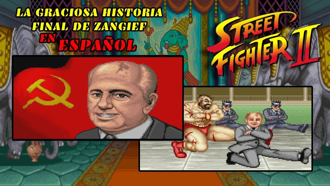 El Gracioso FINAL De ZANGIEF En Street Fighter 2 The World Warrior TRADUCIDO Al ESPAÑOL | Ending