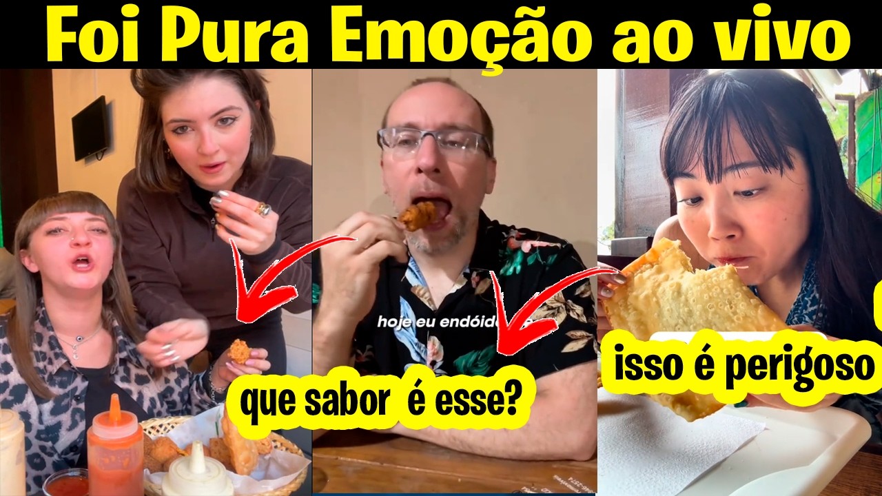 O Sabor do Brasil Quebrou Ela — A Reação Foi Pura Emoção