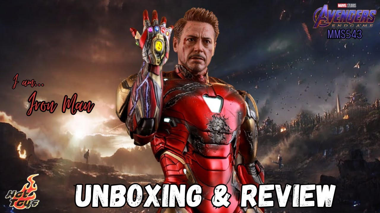 Hot Toys Iron Man Mark 85 Battle Damaged Avengers Endgame Unboxing & Review