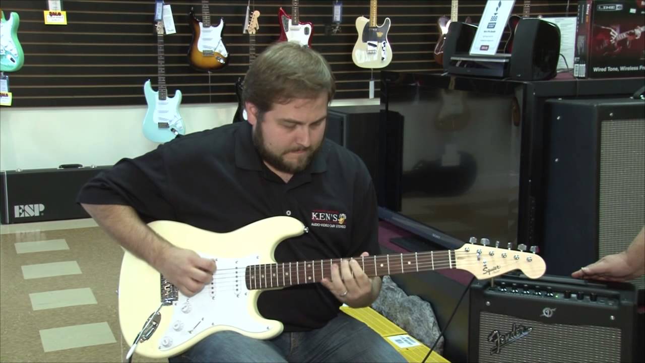 Ken's Pro Sounds Guitar Showcase - Fender Squire Strat & Mustang 1 amp