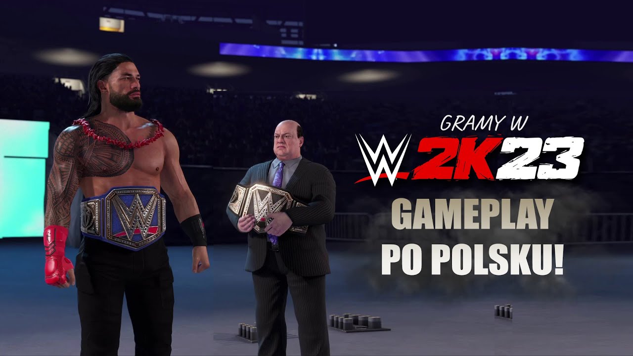 GRAMY W WWE 2K23! Roman Reigns vs. John Cena |  GAMEPLAY PO POLSKU PS5!