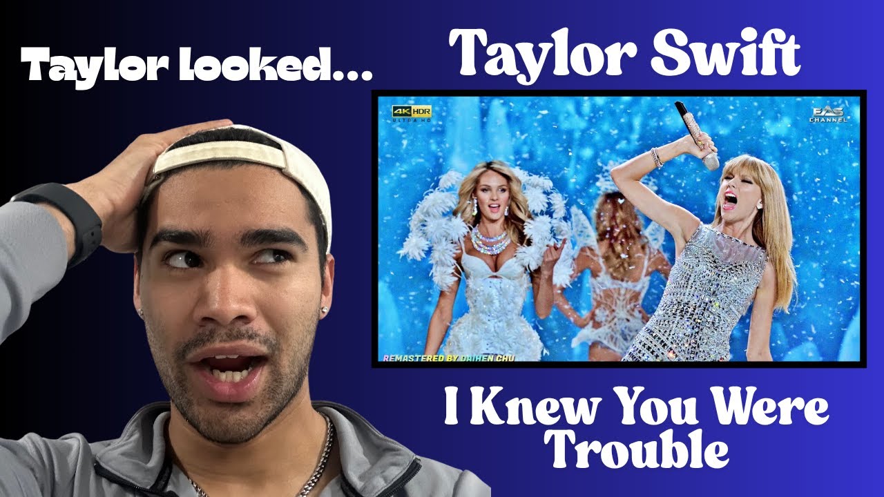 OK TAY TAY!! | Taylor Swift - I Knew You Were Trouble (Victoria's Secret Fashion Show) | REACTION!!