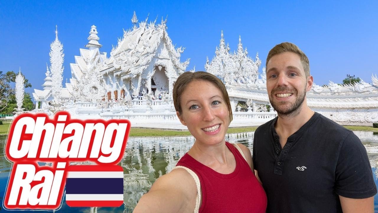 Best Chiang Rai Thailand Travel Vlog-White Temple, Blue Temple, Black House, Singha Park, Thai Food!