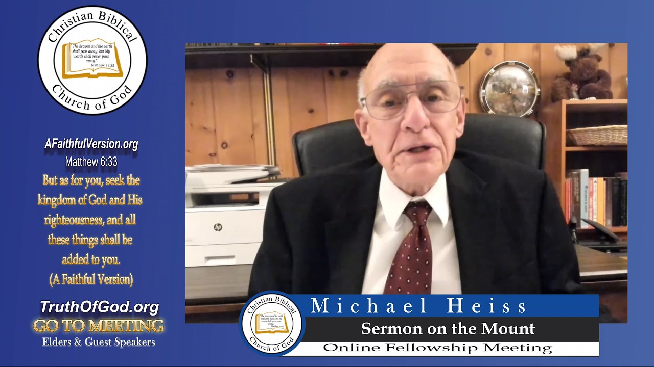 Sermon on The  Mount – By Michael Heiss