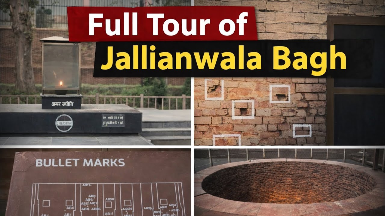 Full Tour of Jallianwala Bagh | Bullet Marks | The Untold Story of 1919 ! 