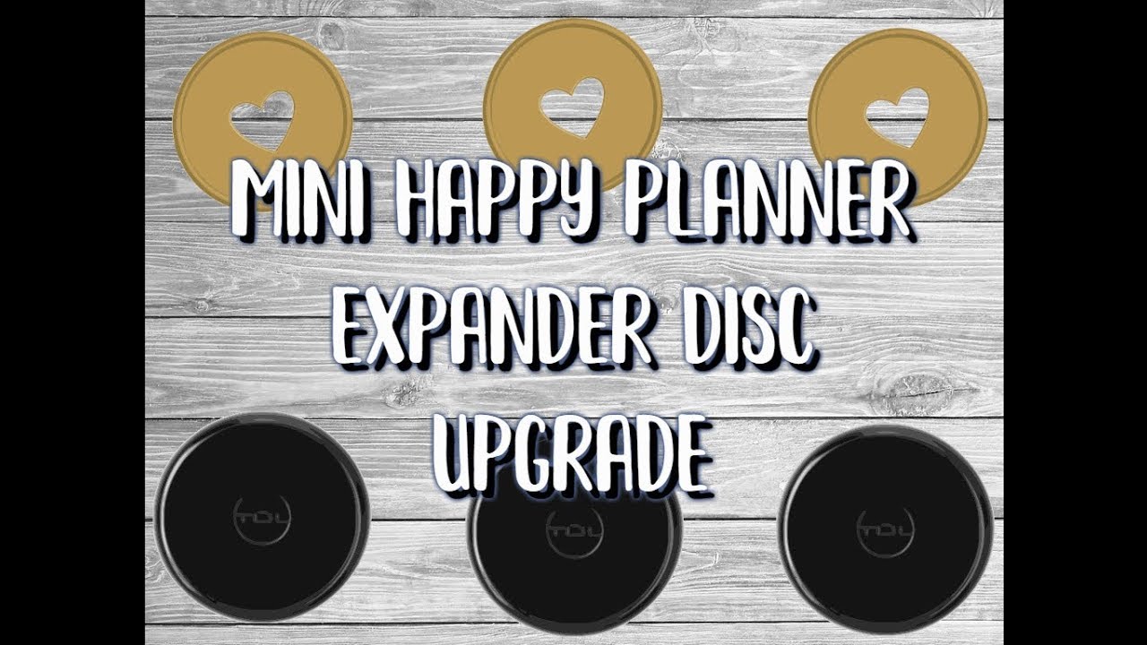 Chunky Mini Happy Planner Disc Upgrade and Flip - Through