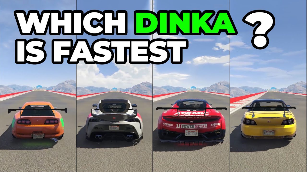 Dinka Jester RR Vs RT3000 Vs Jester Classic Vs Jester Racecar - Speed Test - GTA 5 Online