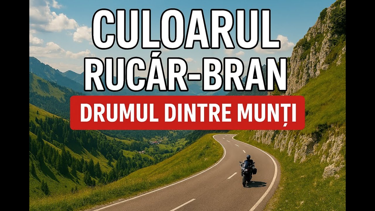 Culoarul Rucar-Bran: Drumul dintre munți cu cele mai spectaculoase peisaje din Romania