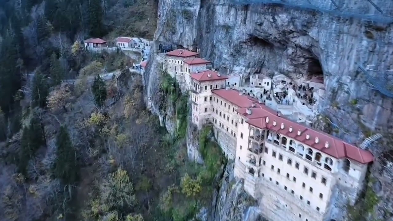 sümela manastırı trabzon drone çekimi