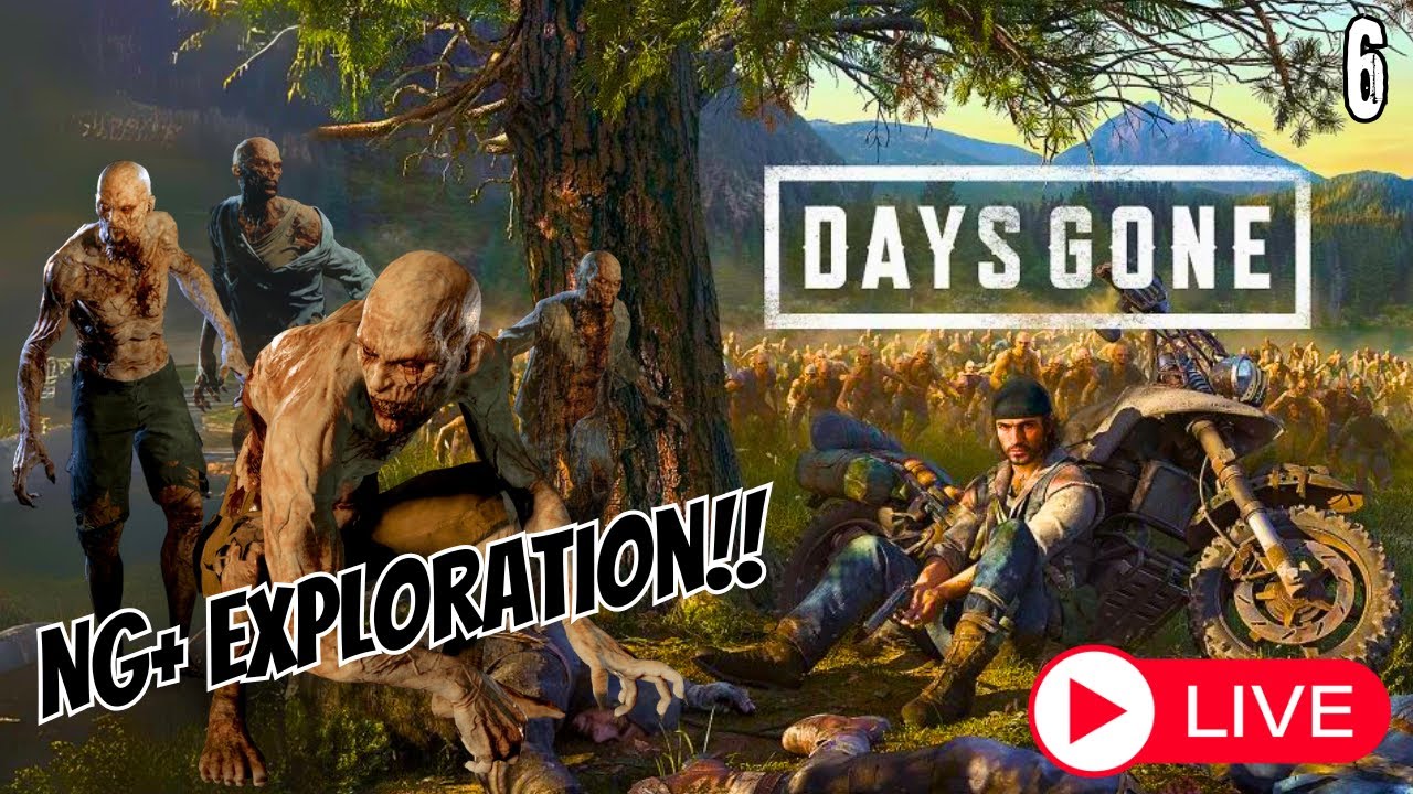 DAYS GONE - Is it the best Zombie Game?? #6 - Horizontal!