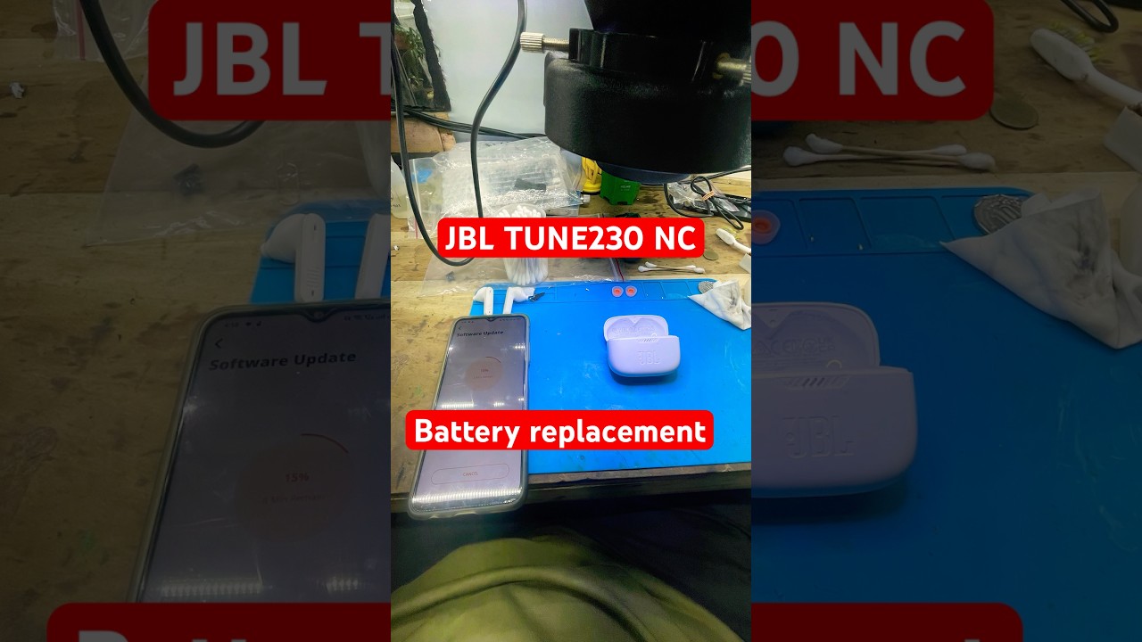 JBL TUNE230 NC Battery replacement done