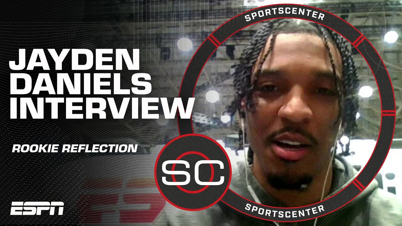 Jayden Daniels breaks down how his Hail Mary to beat the Bears CHANGED the season [INTERVIEW] | SC