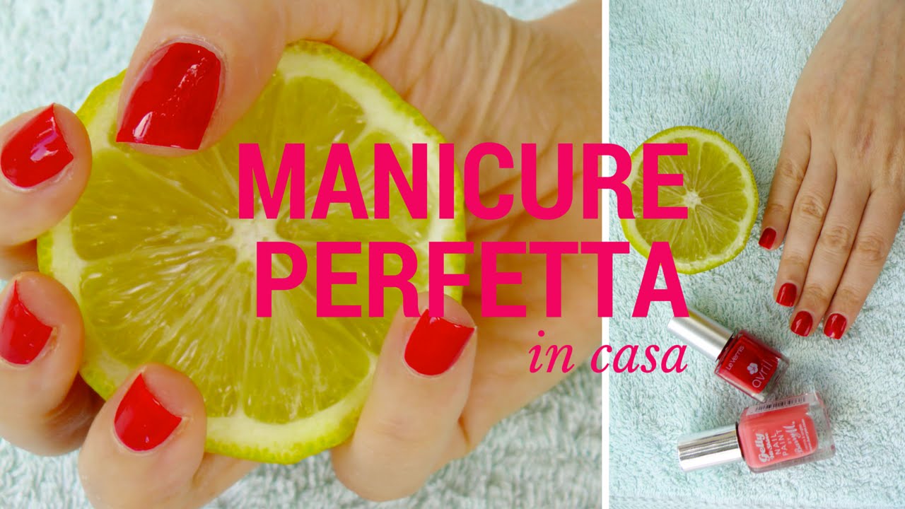 Come fare una Manicure perfetta in casa⎮Fai da te⎮Facile